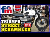 Triumph Street Scrambler 2019 | Salón Intermot de Colonia 2018