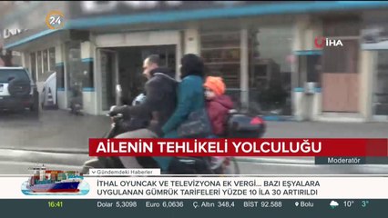 Ailenin tehlikeli yolculuğu
