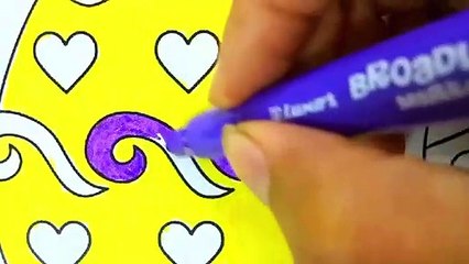 How To Draw Giant Surprise Eggs Coloring Pages For Kids | Learn Colors With Eggs | Coloring Cars
