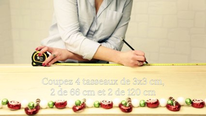 Réalisez un sapin de Noël en tissage