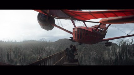 Jihae Saves Robert Sheehan At The Last Minute In 'Mortal Engines'