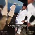 فتاة سعودية تسقط بسيارتها من أعلى كوبري في السعودية