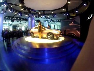 Infiniti Q30. Presentación en Fráncfort