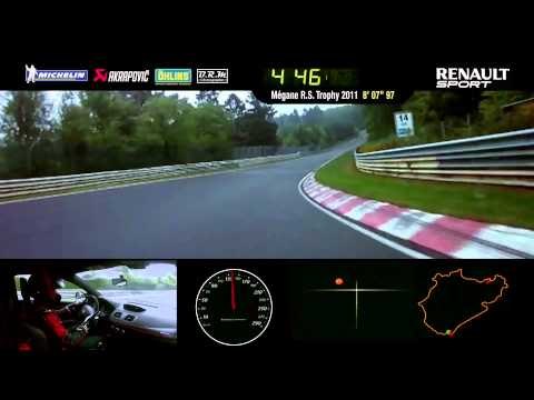 Nuevo récord de Nürburgring Renault Megane RS 275 Trophy R