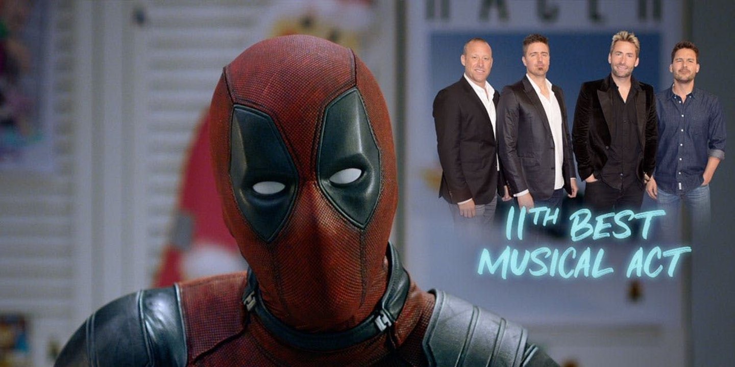 DEADPOOL defends NICKELBACK - respect the Back !