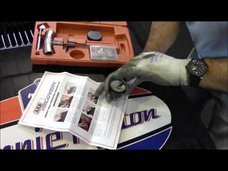 Reparación de pinchazo con gusano ARB