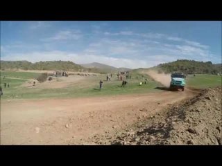 Camiones Iveco del Dakar en Les Comes Festival 2015