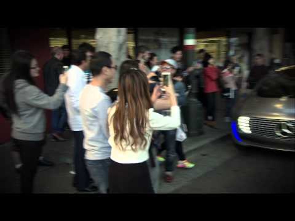 El concept de Mercedes F 015 rodando en San Francisco