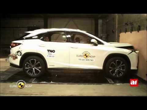 Lexus RX Crash Test Euro NCAP 2015