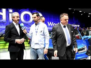 Entrevista a Ignacio González (Audi) en el Salón de Ginebra 2016