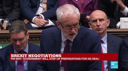 The government has lost control of events and it's in complete disarray," says Corbyn