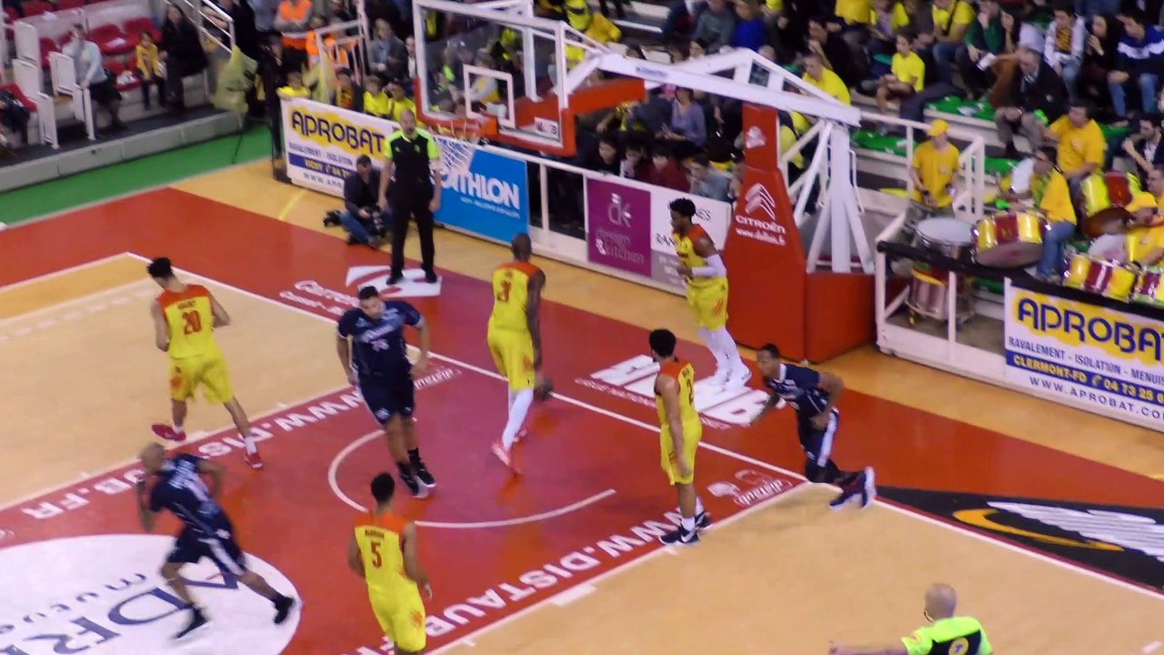 2018/19 Highlights Vichy-Clermont - Chorale (68-94, ProB J8)