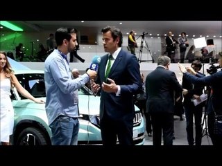 Entrevista a José Miguel Aparicio (Skoda) en el Salón de Ginebra