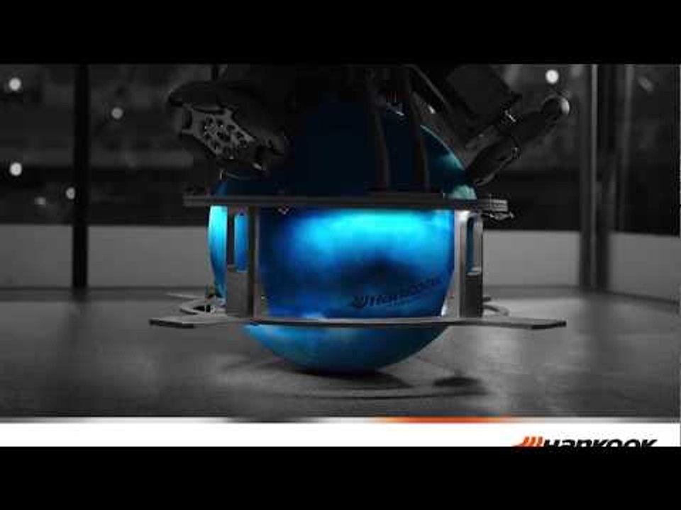 Ball Pin Tyre, el neumático que puede girar en círculos de 360°