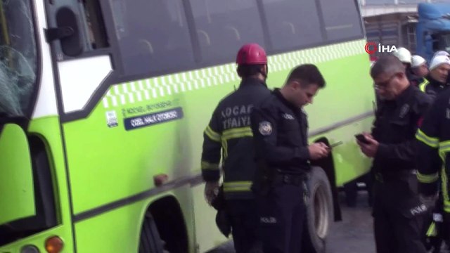 3 kişinin yaralandığı kazanın güvenlik kameraları ortaya çıktı