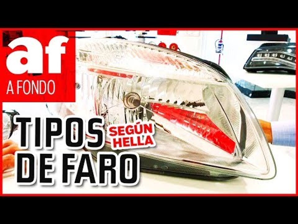 Tipos de faros de coches