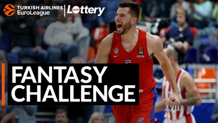 Turkish Airlines EuroLeague Regular Season Round 12: Fantasy Challenge