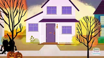 Knock Knock, Trick Or Treat _ Halloween Song _ Super Simple Songs