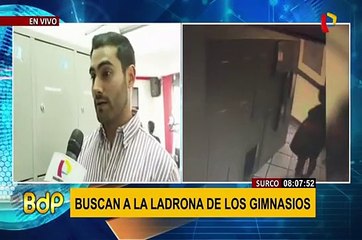 Surco: dejan en libertad a mujer que robo en casilleros de gimnasio