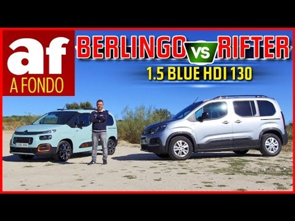 Citroën Berlingo vs Peugeot Rifter | Comparativa a fondo