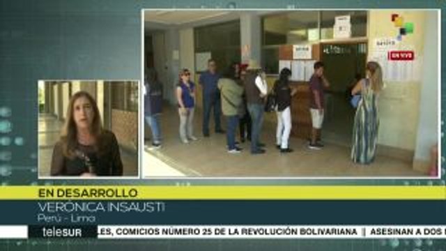 teleSUR Noticias: Venezuela: Elecciones se desarrollan en orden