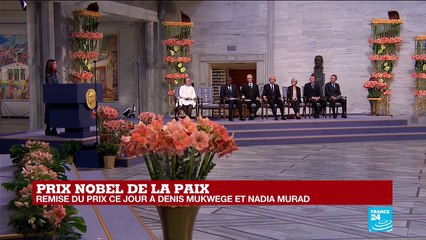 Remise du Nobel de la paix : retrouvez l'intégralité du discours de Nadia Murad