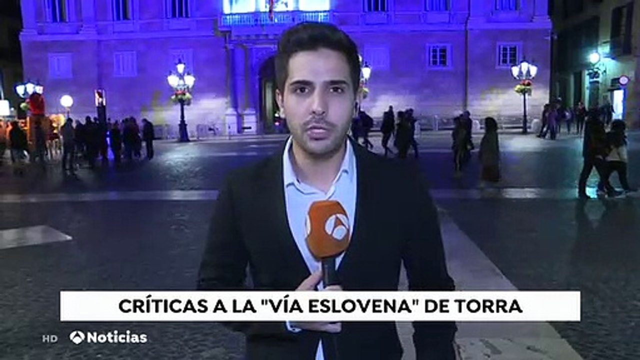 Intensa polémica por la propuesta de Torra de apostar por la "vía eslovena" para lograr la independencia de Cataluña