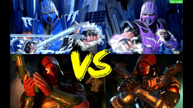Injustice 2 Legendary Edition - Sub Zero vs Sub Zero, Capus Vermelho vs Capus Vermelho