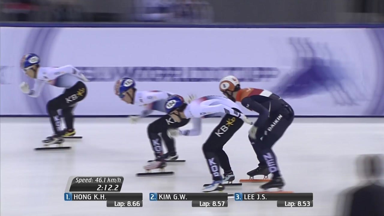 쇼트트랙 김건우·홍경환·이준서 남자 1,500ｍ '메달 싹쓸이' / YTN