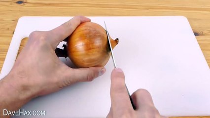 How to cut an Onion