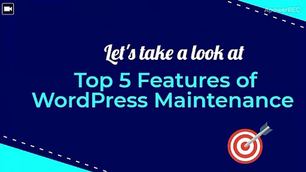 Top 5 Features of WordPress Maintenance