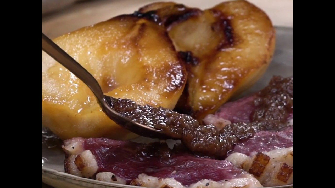 Recette de magret de canard aux poires et aux Spéculos - 750g