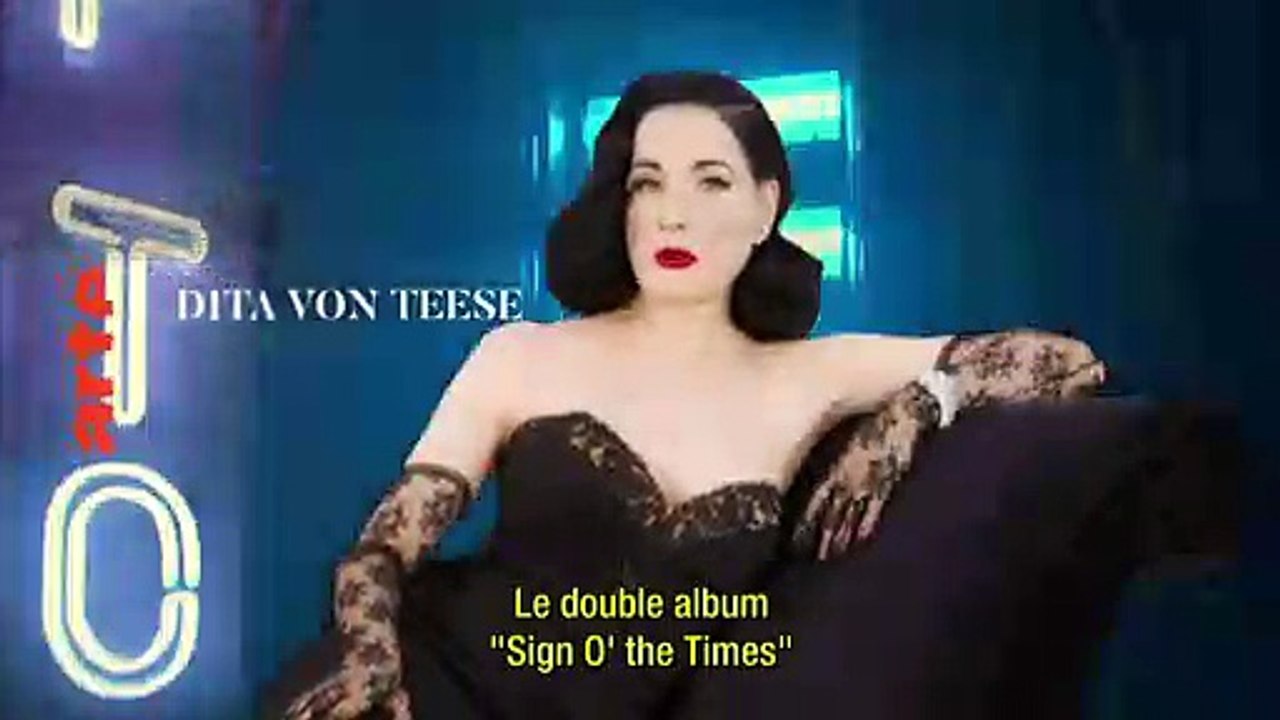 Dita Von Teese Present - Prince Intro VOSTFR Sign O The Times Concert 1987 Arte HDTV bY ZapMan69