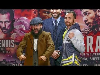 BEWARE THE BEARD! Carroll vs Frenois || PRESS CONFERENCE FACE OFF