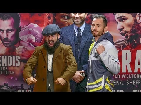 BEWARE THE BEARD! Carroll vs Frenois || PRESS CONFERENCE FACE OFF