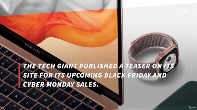Apple Teases Its Black Friday And Cyber Monday Deals