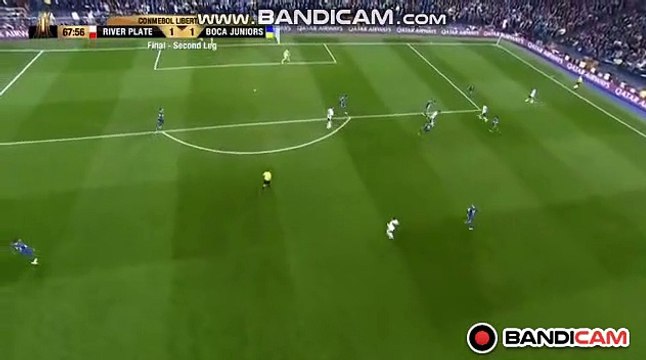 Goal Lucas Pratto (1-1) River Plate vs Boca Juniors