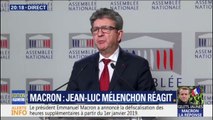 Allocution d'Emmanuel Macron: Jean-Luc Mélenchon estime qu'