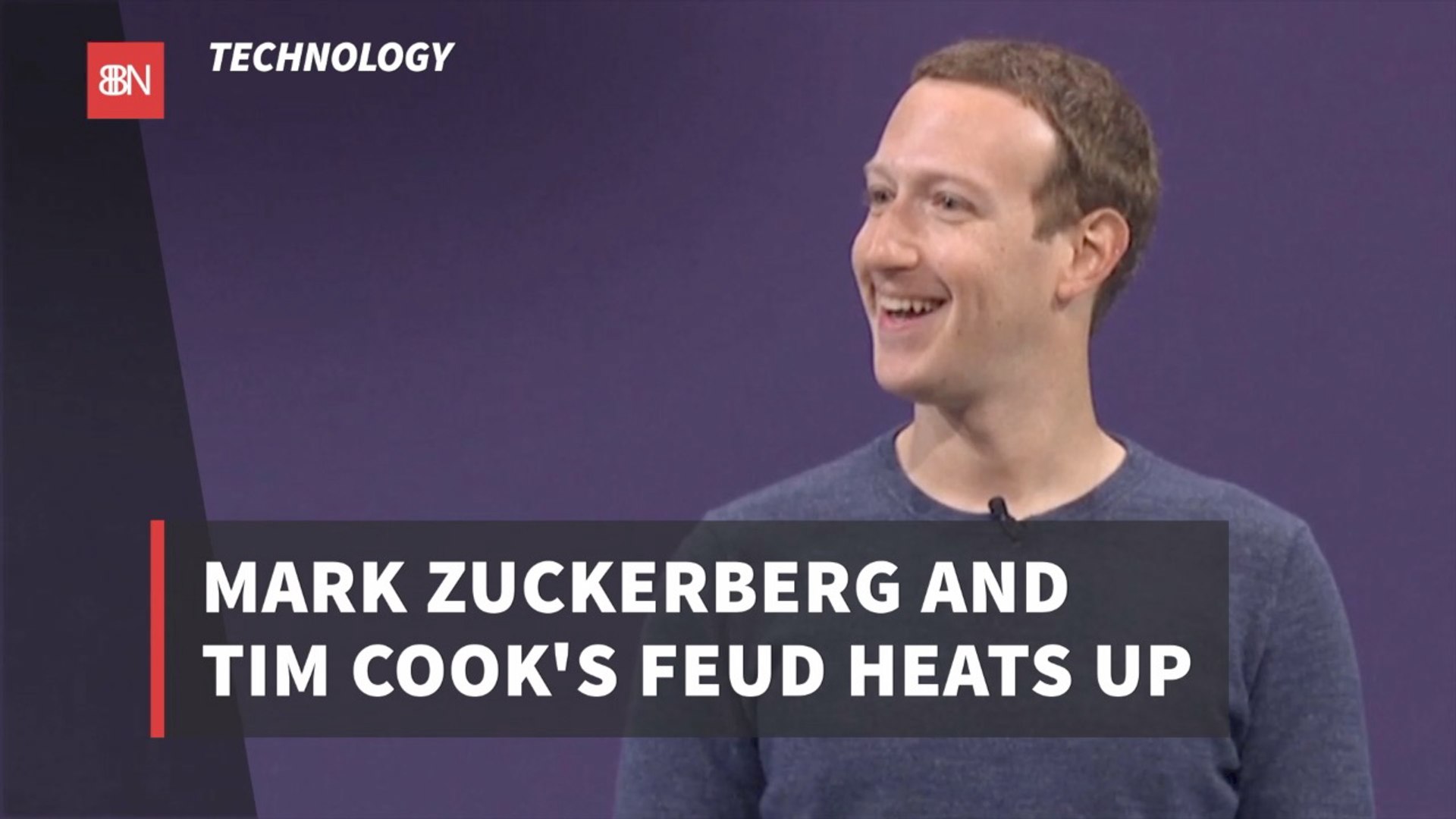 The Feud Heats Up Between Mark Zuckerberg Of Facebook And Tim Cook Of Apple