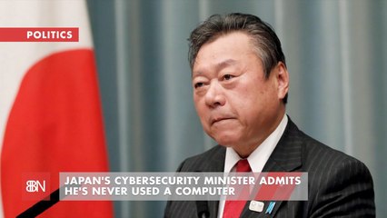 Japan's Cyber Security Boss Never Used A Computer