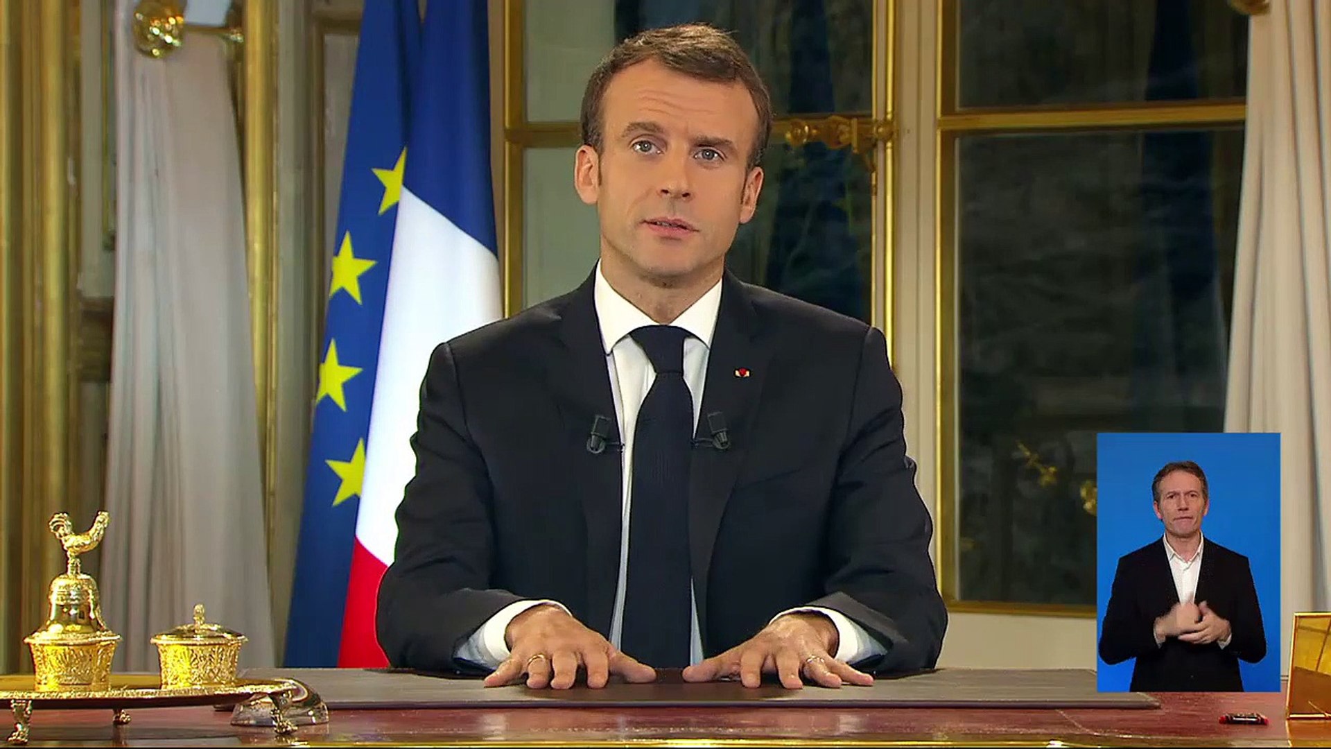 Discours Demmanuel Macron Le Lundi 10 Décembre 2018 Pour Répondre Aux Gilets Jaunes