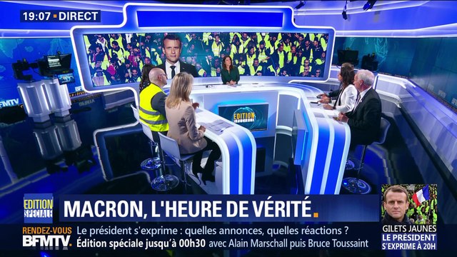 Crise des gilets jaunes: L’heure de vérité pour Emmanuel Macron