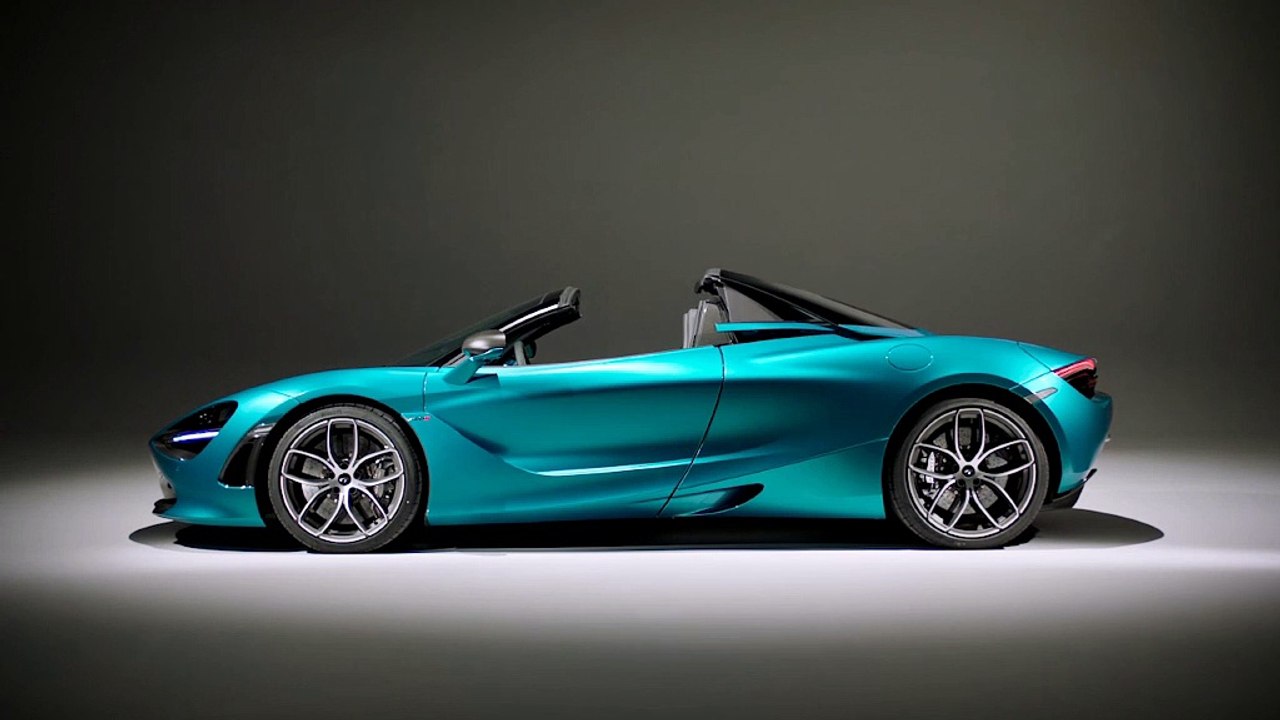 La supercar décapotable McLaren 720S Spider embarque un V8 biturbo de 720 ch