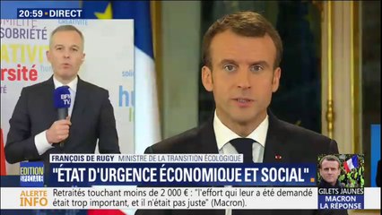 François de Rugy estime que "le Présdient a compris le message des Français"