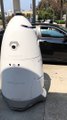 Security Guard Robot Debuts at California Gas Station