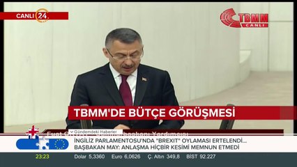 TBMM'de Bütçe Görüşmesi