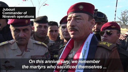 Iraq marks one year since 'victory' against IS
