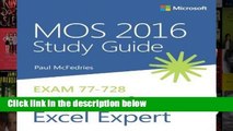 Library  MOS 2016 Study Guide for Microsoft Excel Expert (Mos Study Guide)