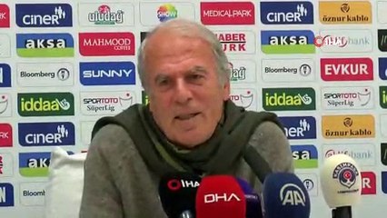 Mustafa Denizli: “Olmayınca olmuyor”