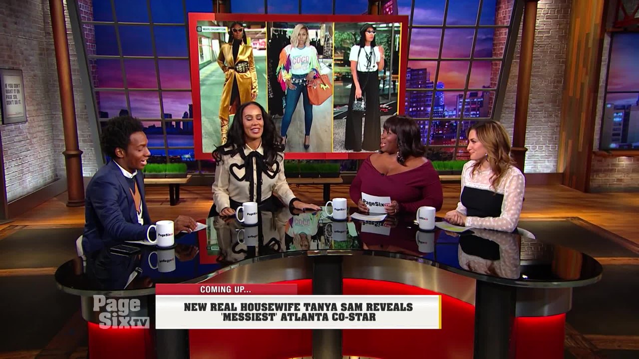 .@itstanyatime is taking over #PageSixTV! She's spilling the tea on the new season of #RealHousewivesofAtlanta, revealing her messiest co-star and so much more!